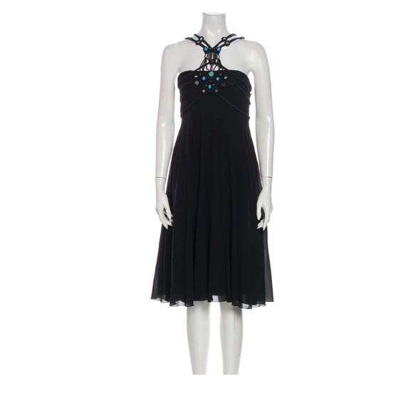 Chloé Black Silk Dress - Picture 3 of 4